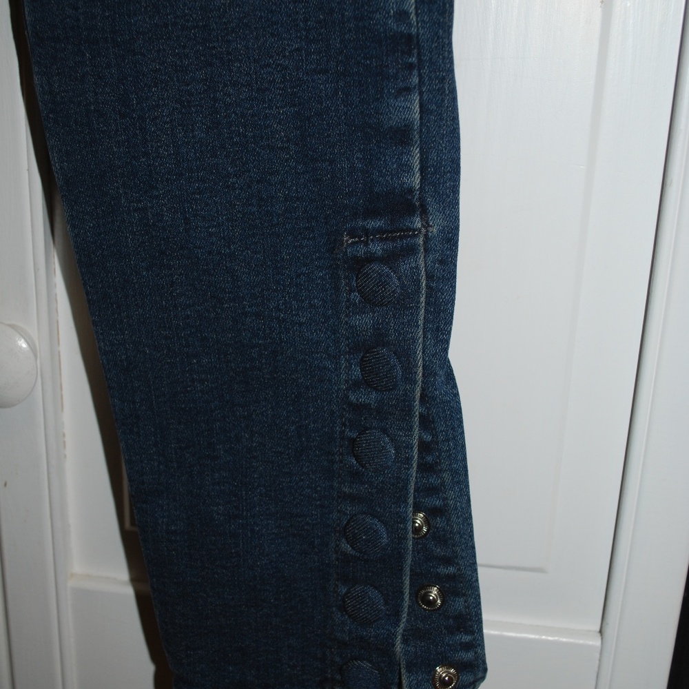 Genetic denim, The Dane, ankle snaps, skinny fit